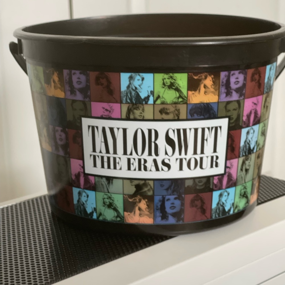 Taylor Swift Eras Tour Movie Regal cinema popcorn bucket